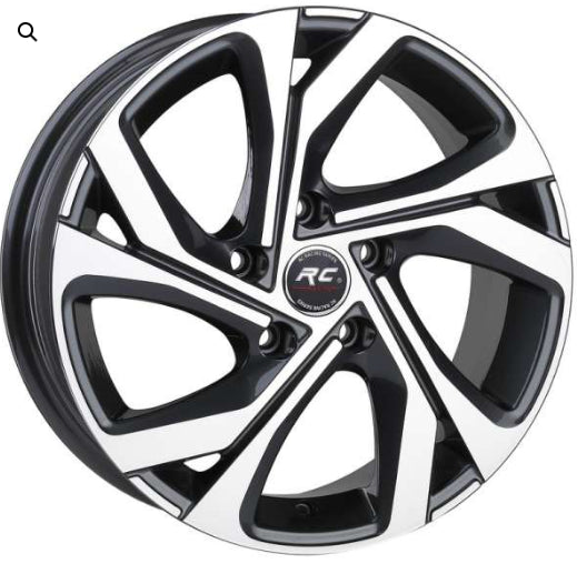 R1 Wheels 16 inç 5*114.3 ET35 Metalik Gri Jant Takımı (J-3599) - KolayOto