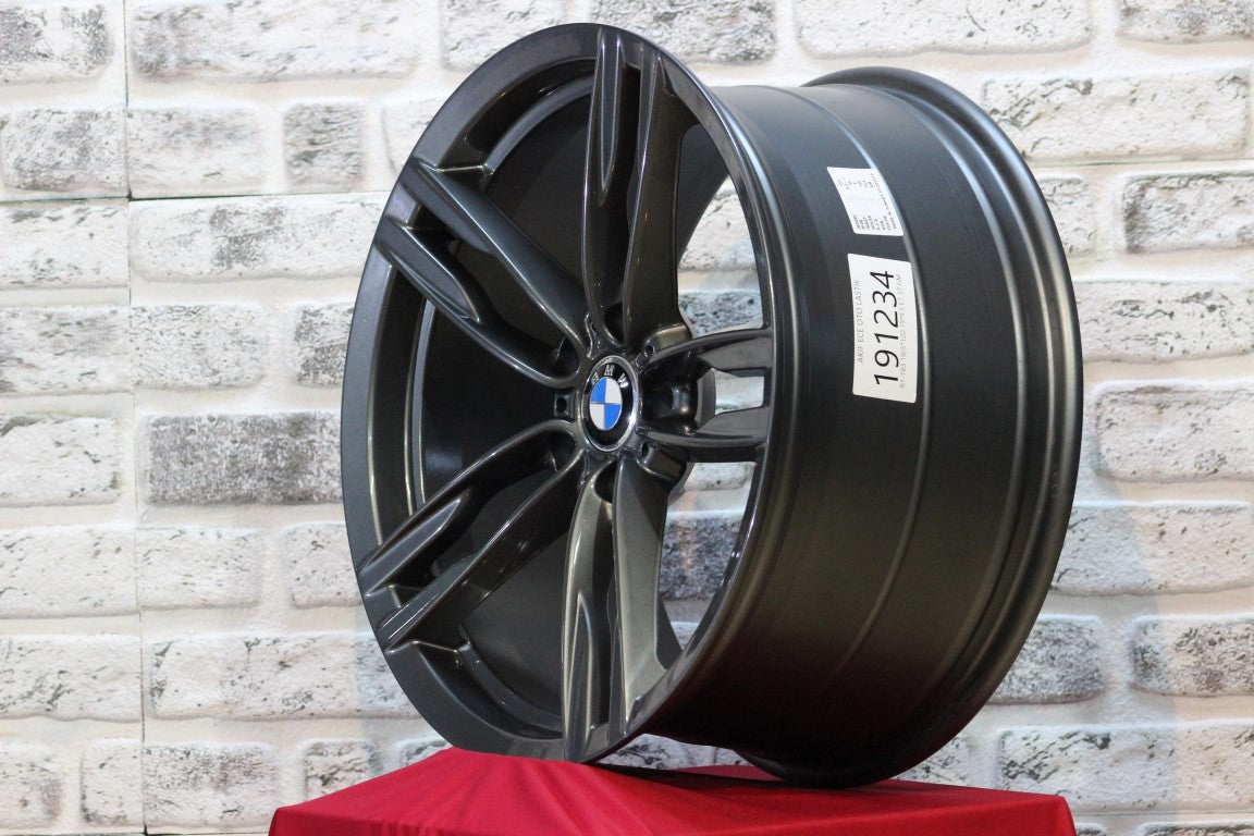 R1 Wheels 20 inç 5*120 ET37 Füme Jant Takımı (J-904) - KolayOto