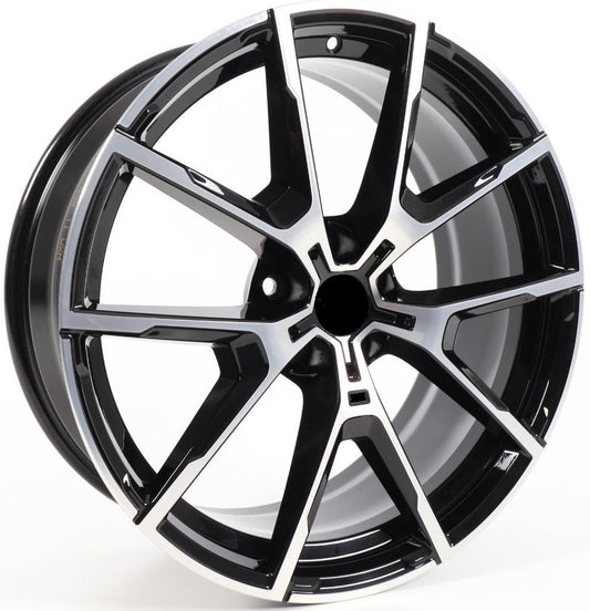 R1 Wheels 20 inç 5*120 ET40 Siyah Jant Takımı (J-679) - KolayOto