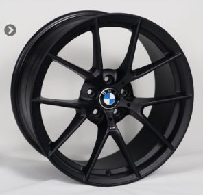 R1 Wheels 19 inç 5*120 ET40 Mat Siyah Jant Takımı (J-3606) - KolayOto