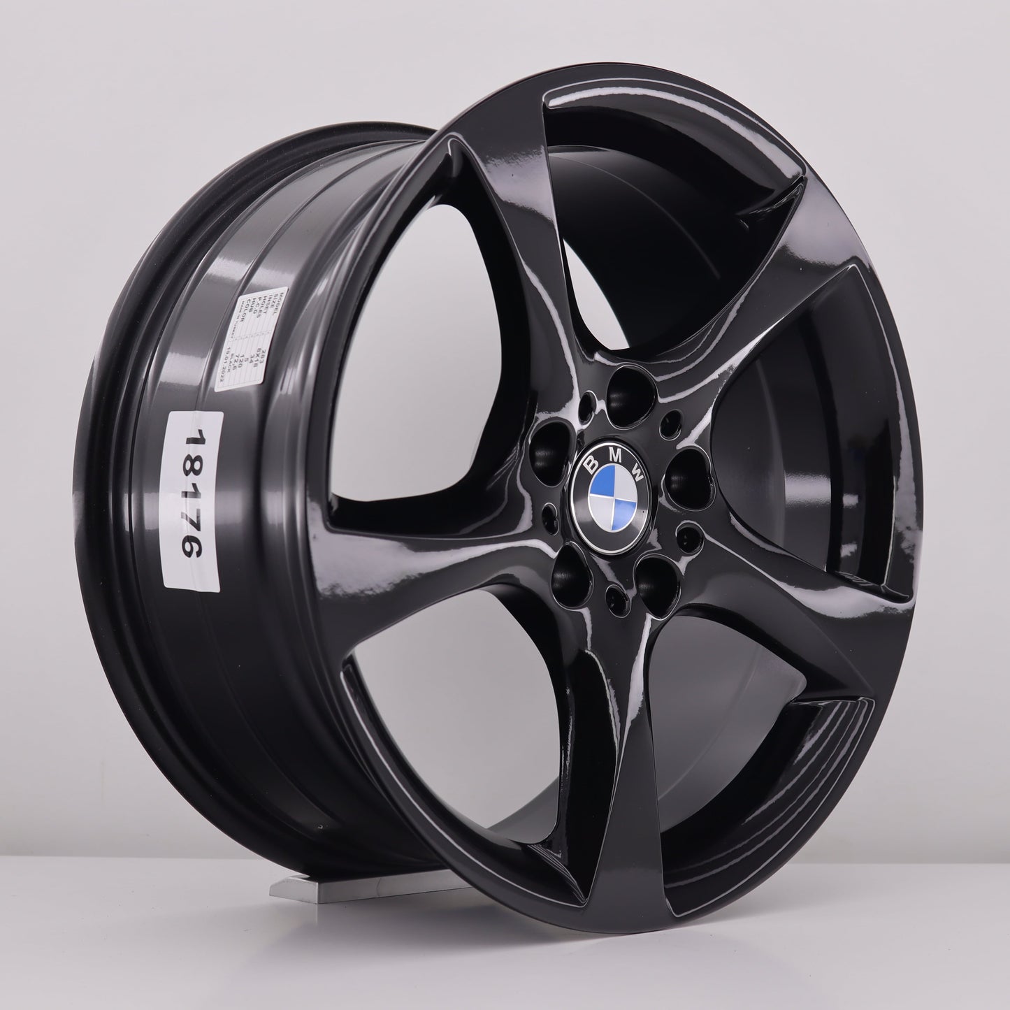 R1 Wheels 18 inç 5*120 ET34 Siyah Jant Takımı (J-1078) - KolayOto