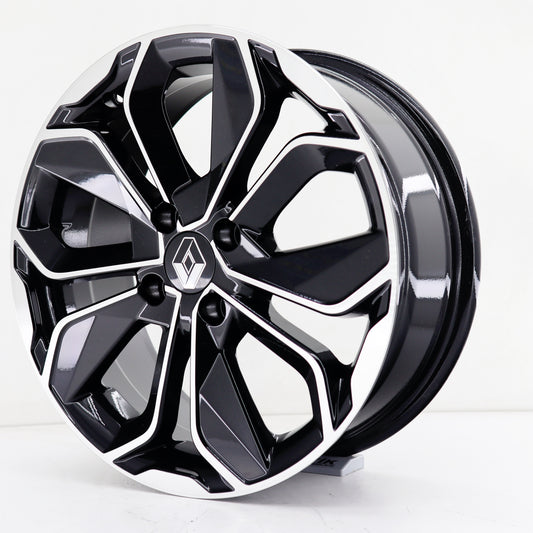 R1 Wheels 14 inç 4*100 ET35 Siyah Jant Takımı (J-580) - KolayOto