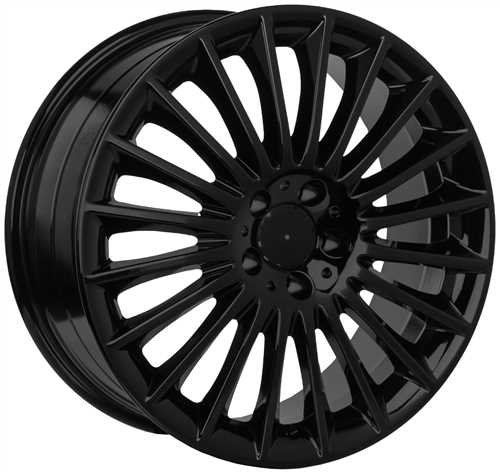 R1 Wheels 19 inç 5*112 ET48 Siyah Jant Takımı (J-3338) - KolayOto