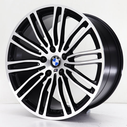 R1 Wheels 19 inç 5*120 ET30 Siyah Jant Takımı (J-1493) - KolayOto