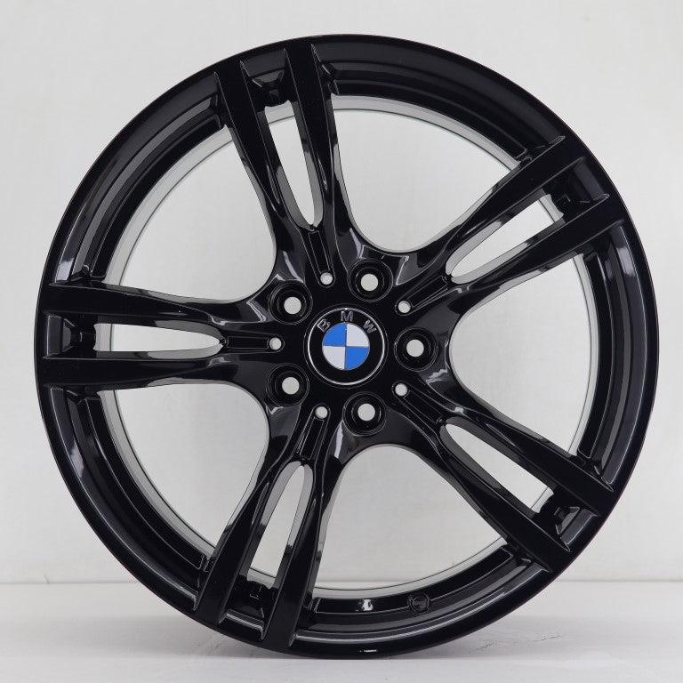 R1 Wheels 18 inç 5*120 ET51 Siyah Jant Takımı (J-1125) - KolayOto