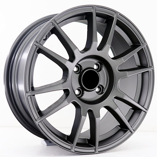 R1 Wheels 16 inç 4*108 ET20 Mat Füme Jant Takımı (J-3061) - KolayOto