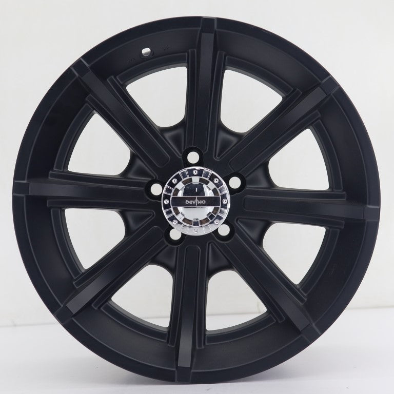 DEV 17 inç 5*114.3 ET15 Mat Siyah Jant Takımı (J-1778) - KolayOto
