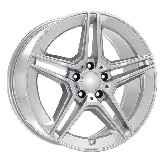 R1 Wheels 18 inç 5*112 ET43 Metalik Gri Jant Takımı (J-1216) - KolayOto