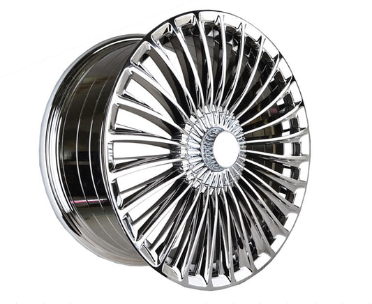BK 19 inç 5*112 ET38 Krom Jant Takımı (J-3676)