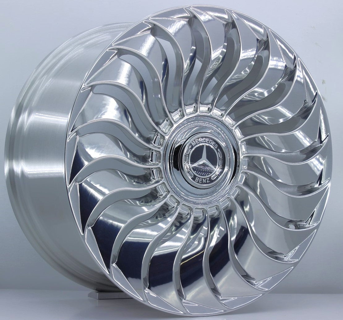 R1 Wheels 21 inç 5*112 ET45 Mat Gri Jant Takımı (J-1442) - KolayOto