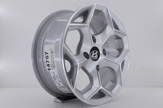 R1 Wheels 14 inç 4*100 ET25 Metalik Gri Jant Takımı (J-1364) - KolayOto