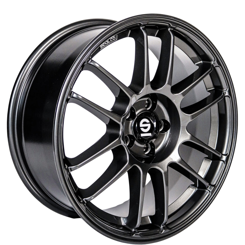R1 Wheels 17 inç 5*98 ET35 Füme Jant Takımı (J-4134)