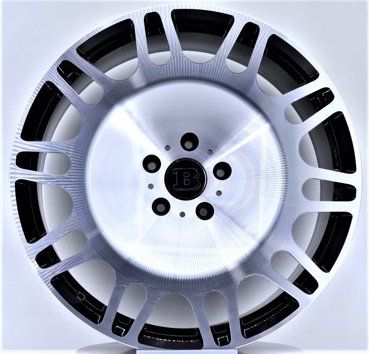 R1 Wheels 22 inç 5*130 ET30 Siyah Jant Takımı (J-889) - KolayOto