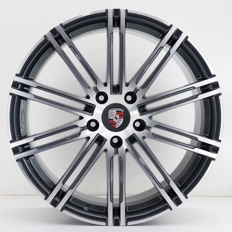 R1 Wheels 20 inç 5*130 ET68 Füme Jant Takımı (J-1491) - KolayOto