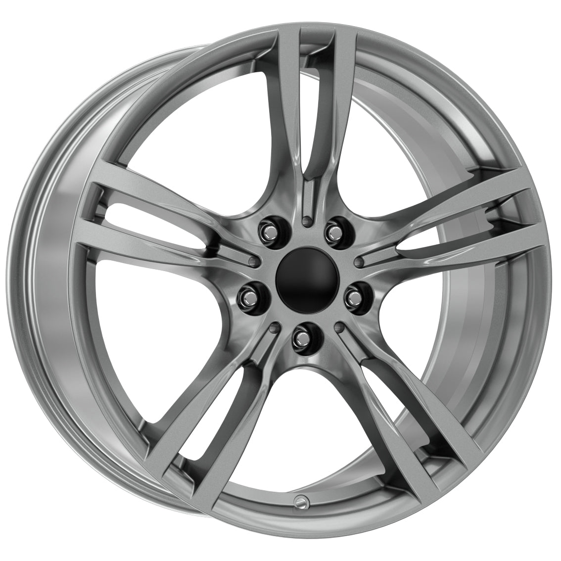 R1 Wheels 19 inç 5*120 ET35 Füme Jant Takımı (J-3310) - KolayOto