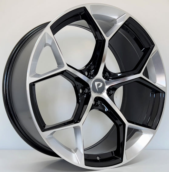 BKY 21 inç 5*112 ET28 Metalik Gri Jant Takımı (J-3250) - KolayOto