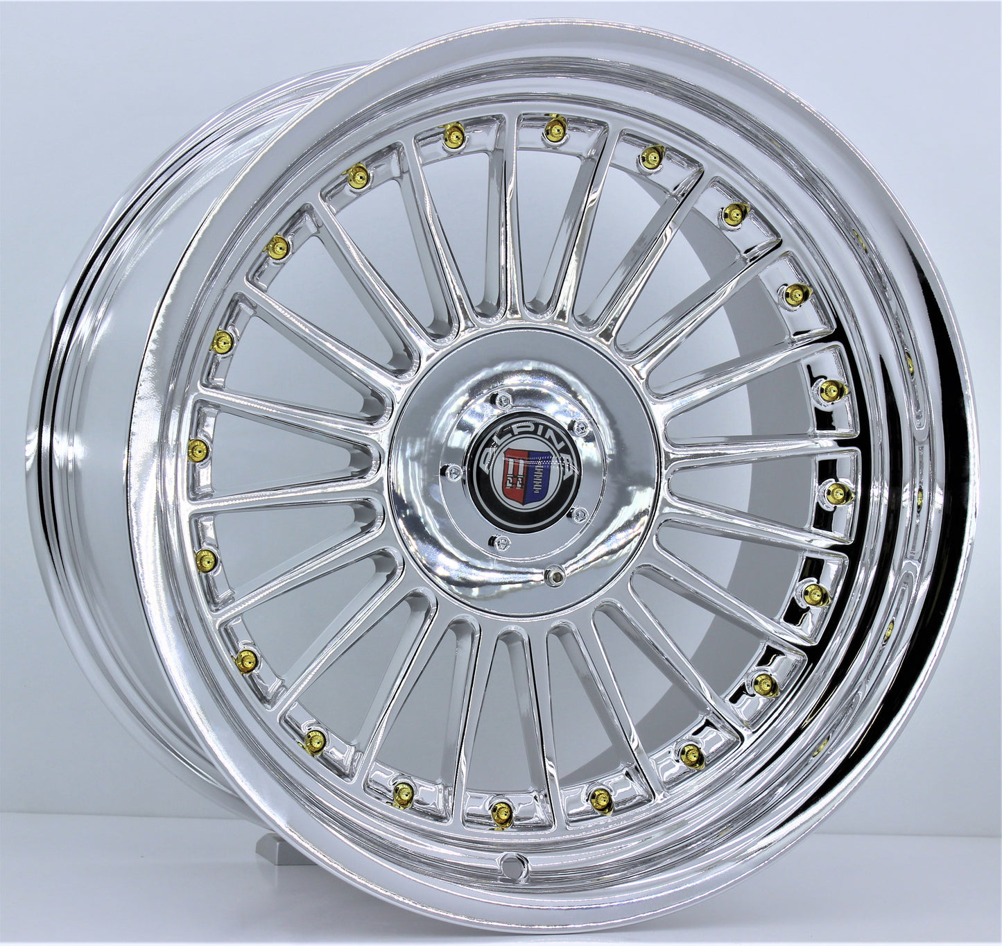 R1 Wheels 17 inç 5*100-112 ET20 Krom Jant Takımı (J-2096) - KolayOto