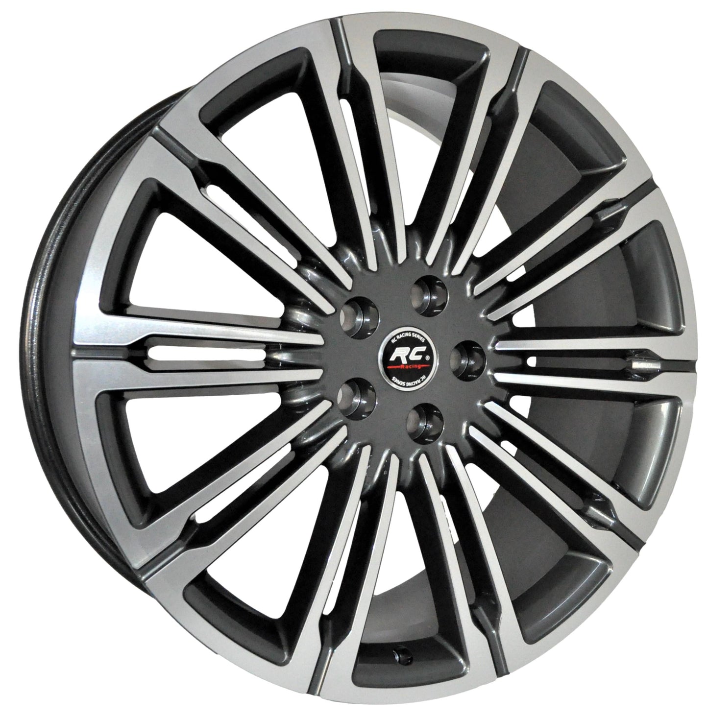 R1 Wheels 22 inç 5*120 ET45 Füme Jant Takımı (J-1116) - KolayOto