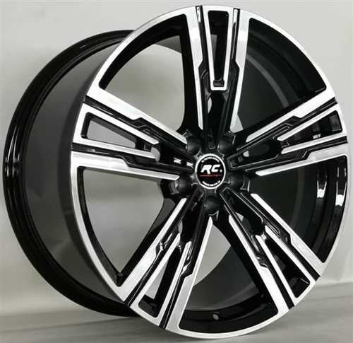 R1 Wheels 19 inç 5*112 ET30 Siyah Jant Takımı (J-3632) - KolayOto
