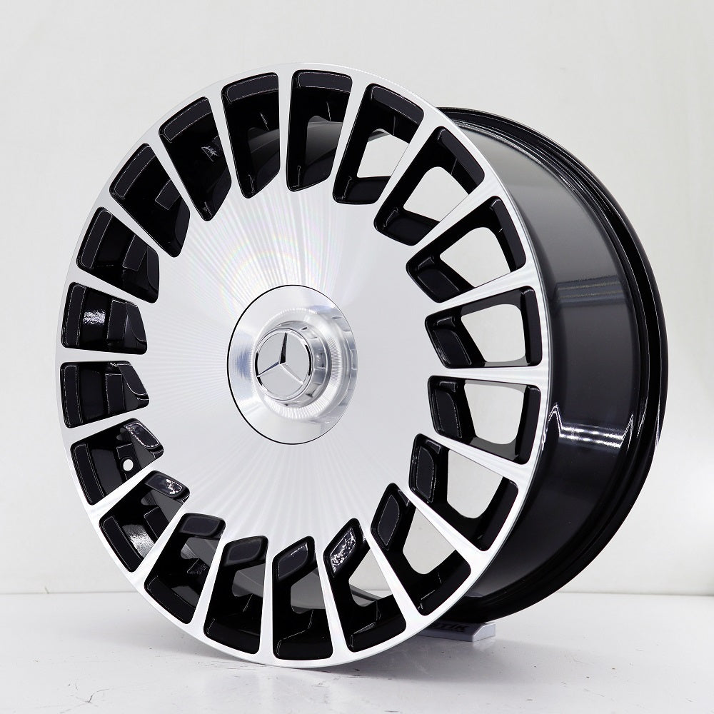 Dragonfly 20 inç 5*112 ET38 Parlak Siyah Jant Takımı (J-1800) - KolayOto