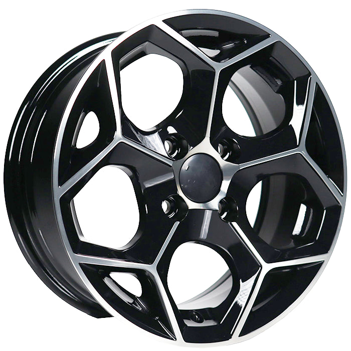 R1 Wheels 14 inç 4*100 ET25 Siyah Jant Takımı (J-2958) - KolayOto