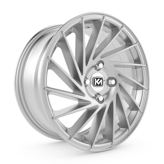 R1 Wheels 14 inç 4*100 ET35 Metalik Gri Jant Takımı (2300) - KolayOto