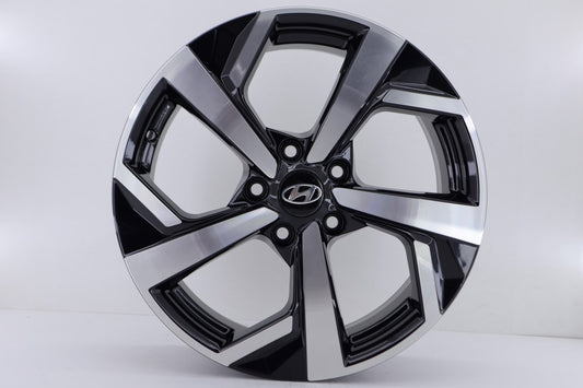 R1 Wheels 17 inç 5*114.3 ET41 Siyah Jant Takımı (J-648) - KolayOto