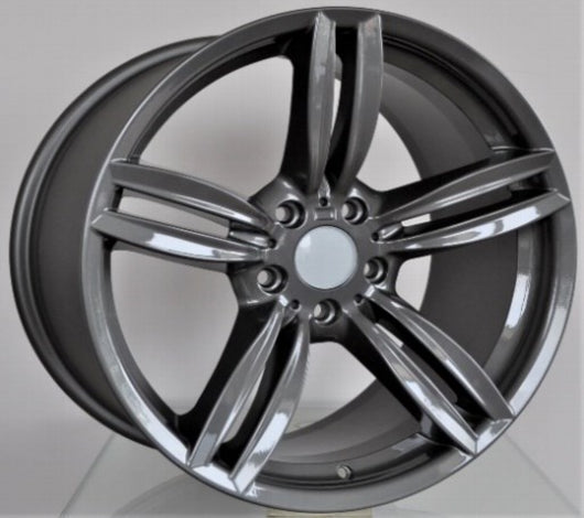 R1 Wheels 19 inç 5*120 ET33 Füme Jant Takımı (J-1294) - KolayOto