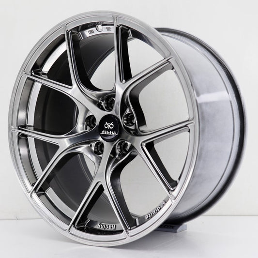 R1 Wheels 19 inç 5*108 ET38 Füme Jant Takımı (J-1445) - KolayOto