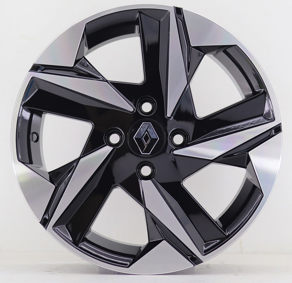 R1 Wheels 16 inç 4*100 ET40 Siyah Jant Takımı (J-396) - KolayOto