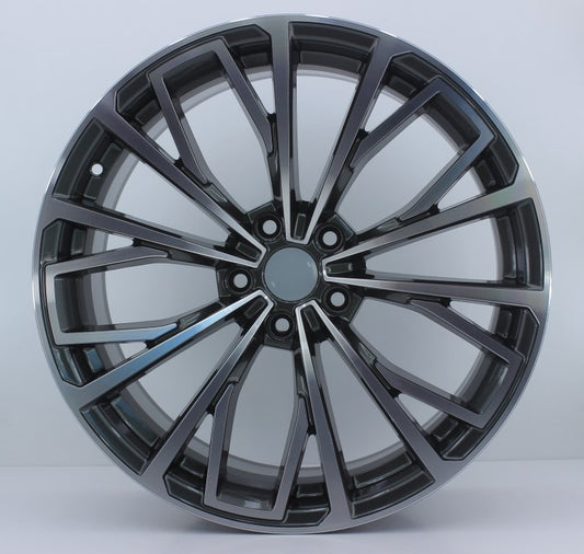 R1 Wheels 19 inç 5*112 ET35 Füme Jant Takımı (J-650) - KolayOto