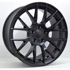 R1 Wheels 19 inç 5*120 ET36 Siyah Jant Takımı (J-836) - KolayOto