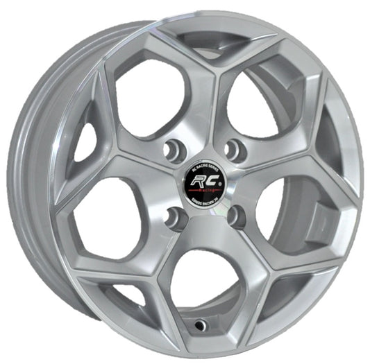 R1 Wheels 14 inç 4*100 ET25 Metalik Gri Jant Takımı (J-426) - KolayOto