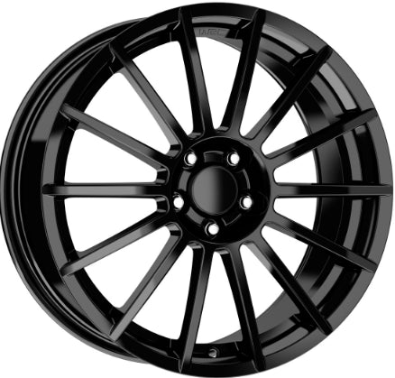 R1 Wheels 17 inç 5*100 ET35 Siyah Jant Takımı (J-3472) - KolayOto