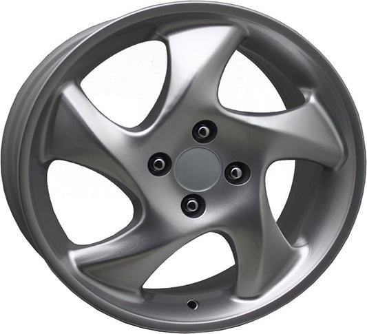 R1 Wheels 15 inç 4*108 ET20 Metalik Gri Jant Takımı (2302) - KolayOto