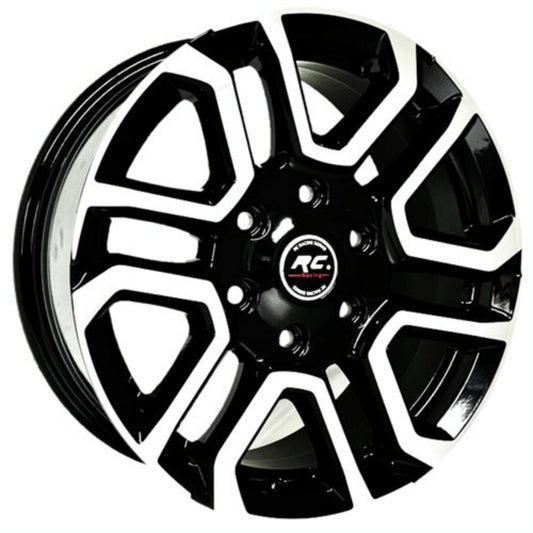R1 Wheels 16 inç 5*130 ET50 Siyah Jant Takımı (J-4112)