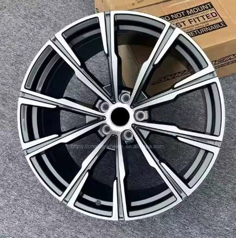 R1 Wheels 20 inç 5*120 ET40 Füme Jant Takımı (J-3213) - KolayOto