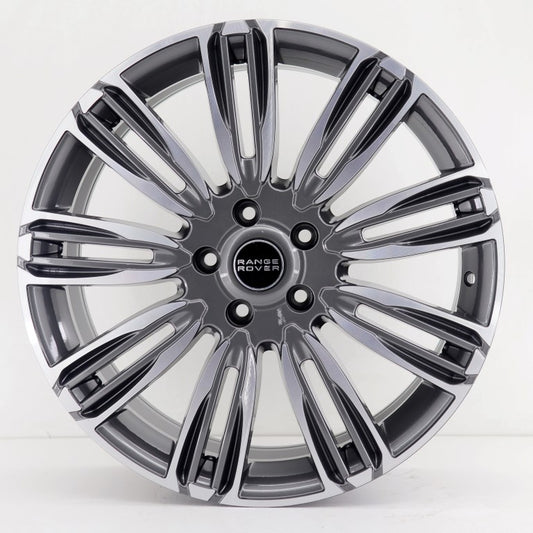 R1 Wheels 20 inç 5*120 ET50 Füme Jant Takımı (J-1190) - KolayOto