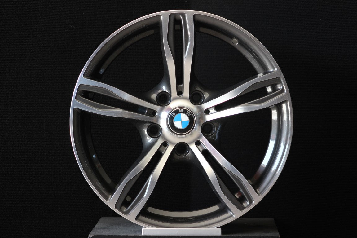 R1 Wheels 17 inç 5*120 ET34 Füme Jant Takımı (J-1656) - KolayOto