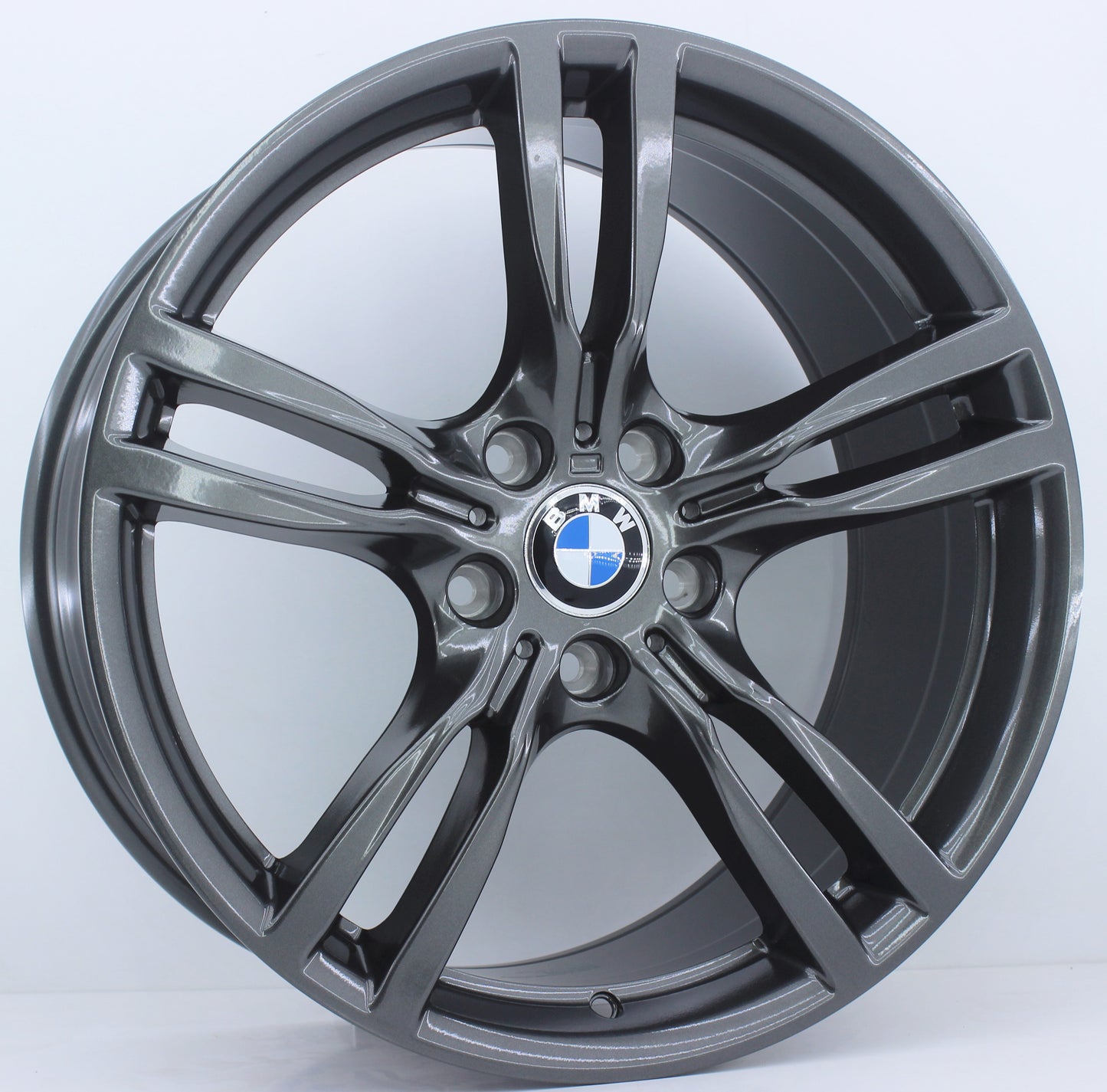 R1 Wheels 19 inç 5*120 ET45 Füme Jant Takımı (J-1312) - KolayOto