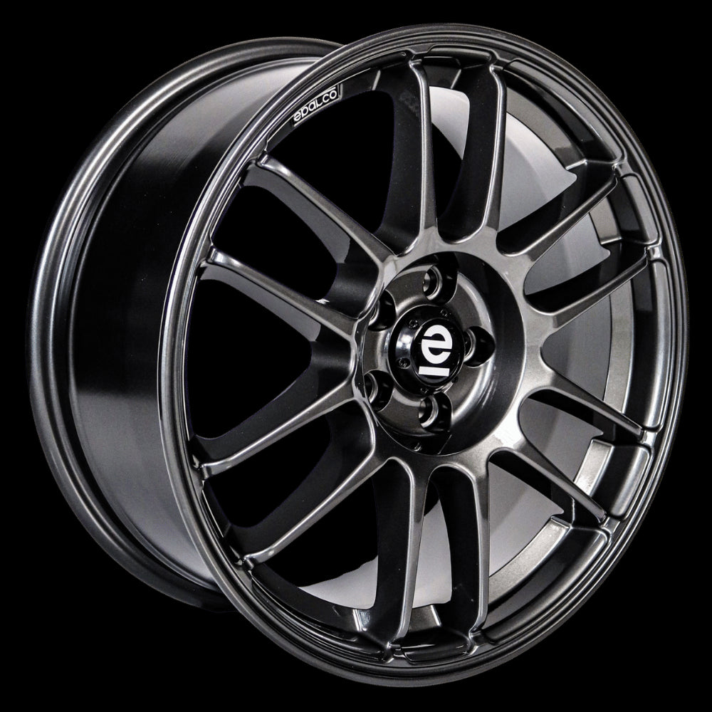R1 Wheels 17 inç 5*100 ET35 Füme Jant Takımı (J-3718) - KolayOto