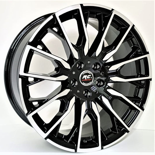 R1 Wheels 19 inç 5*112 ET30 Siyah Jant Takımı (J-471) - KolayOto