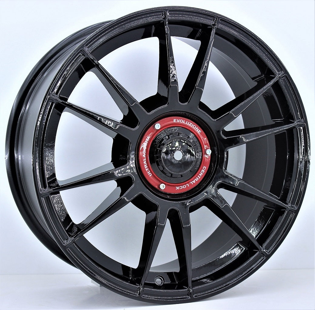 R1 Wheels 18 inç 5*112 ET35 Siyah Jant Takımı (J-601) - KolayOto