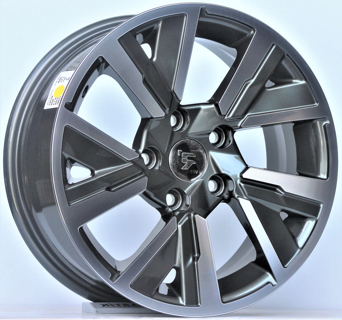 R1 Wheels 15 inç 5*112 ET35 Füme Jant Takımı (J-1145) - KolayOto