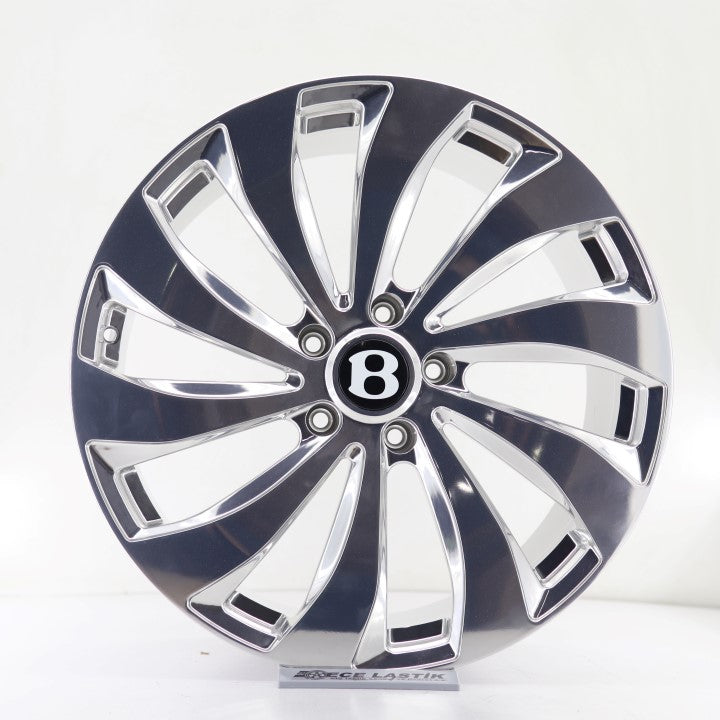 R1 Wheels 21 inç 5*130 ET60 Mat Gri Jant Takımı (J-1450) - KolayOto