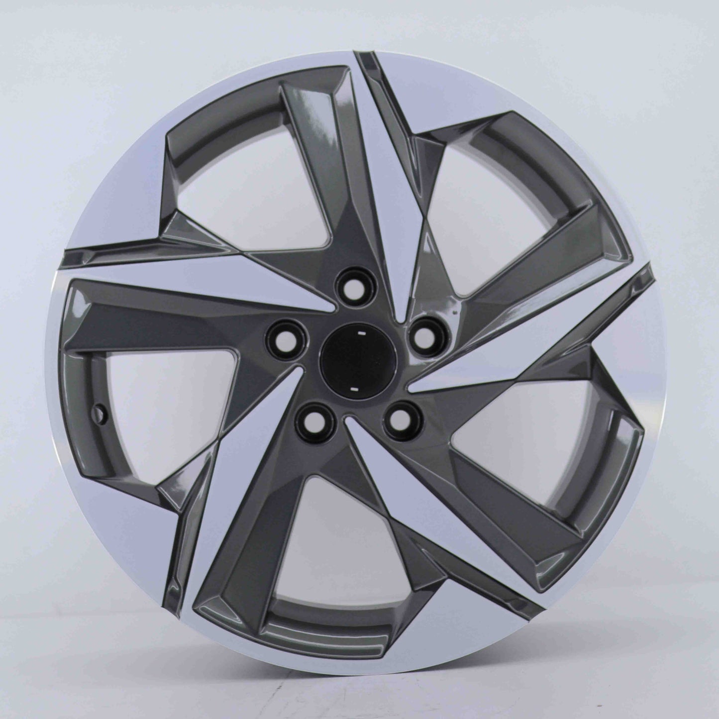 R1 Wheels 17 inç 5*114.3 ET49 Füme Jant Takımı (J-811) - KolayOto