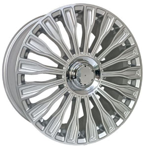 R1 Wheels 17 inç 5*112 ET35 Metalik Gri Jant Takımı (J-3266) - KolayOto