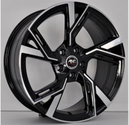 R1 Wheels 20 inç 5*112 ET35 Siyah Jant Takımı (J-583) - KolayOto