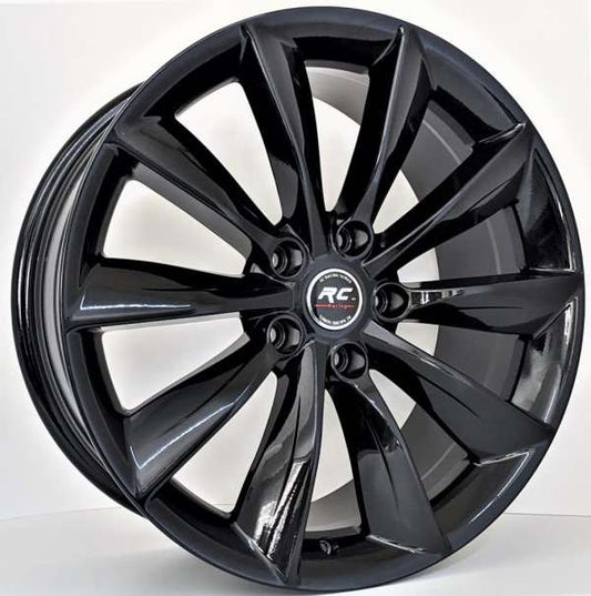 R1 Wheels 19 inç 5*114.3 ET38 Siyah Jant Takımı (J-436) - KolayOto