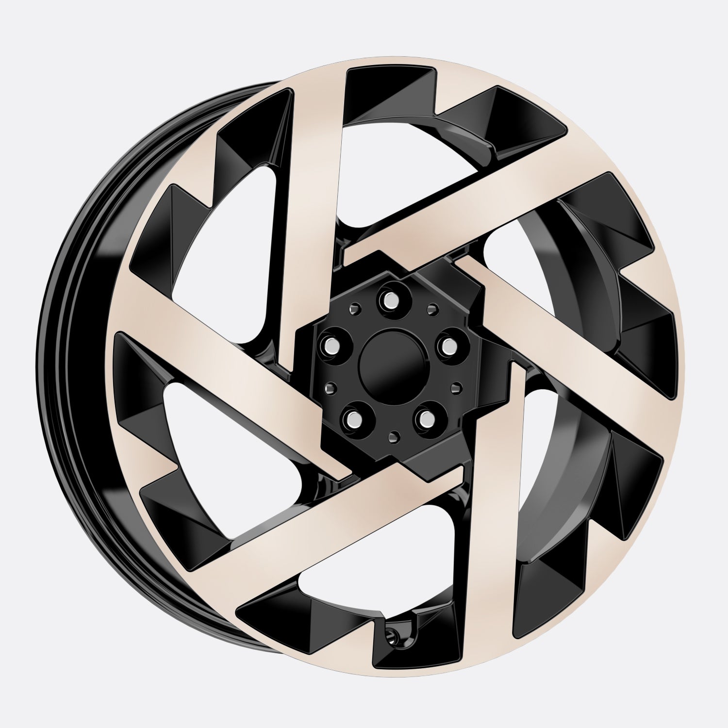 R1 Wheels 19 inç 5*112 ET45 Siyah Jant Takımı (J-4130)